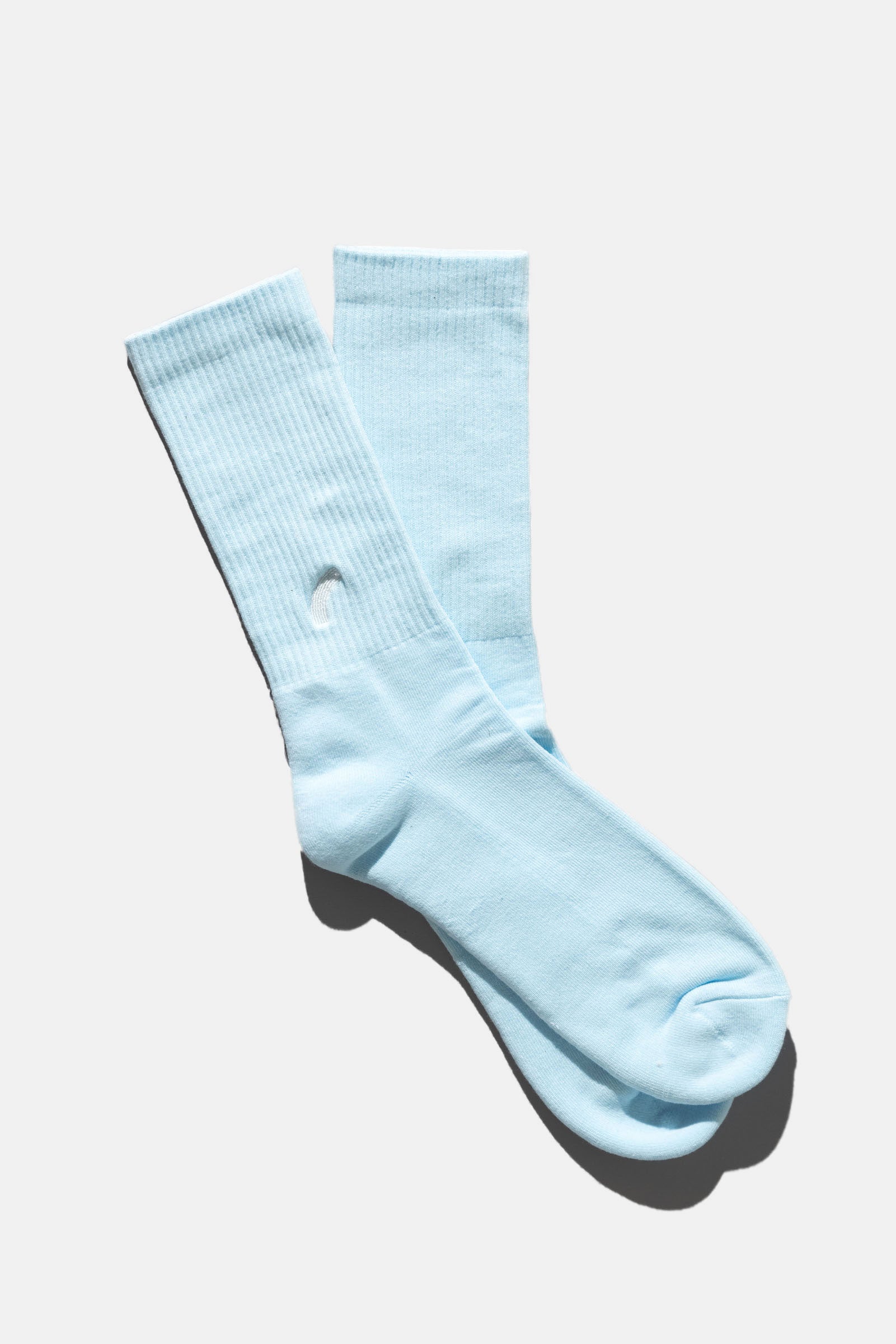 light blue socks