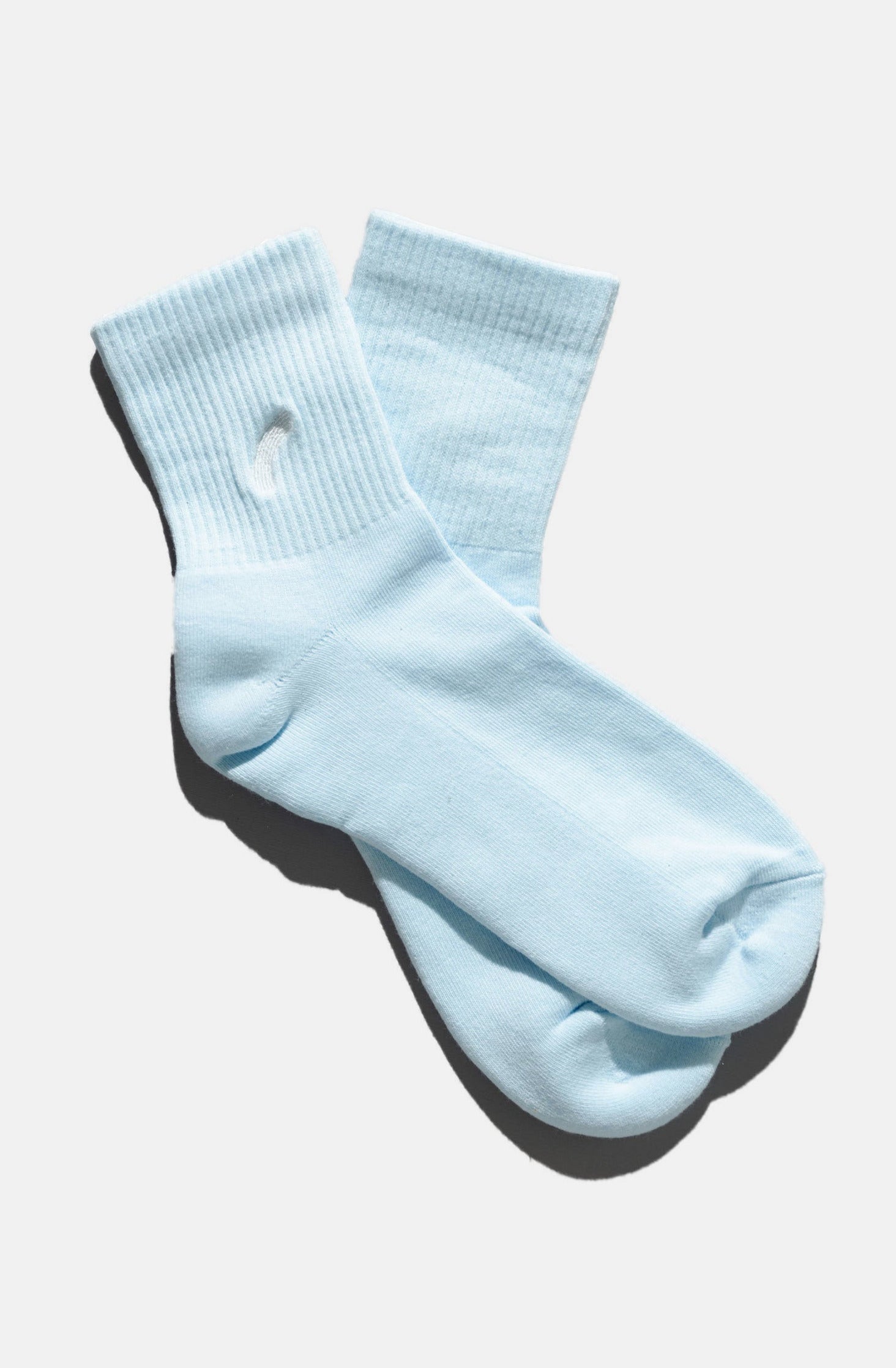light blue socks